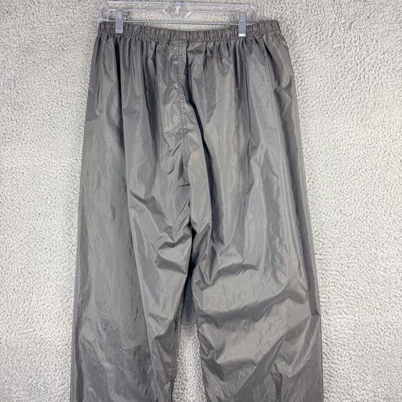 Cabelas Waterproof Pants Mens Large Gray Outdoor Hiking Camping Nylon 32x30 - Picture 4 of 13